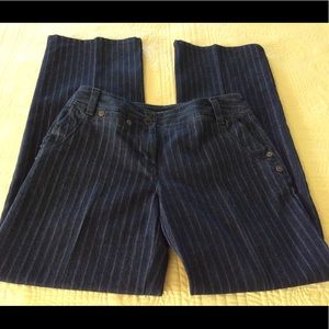 Striped trouser jeans